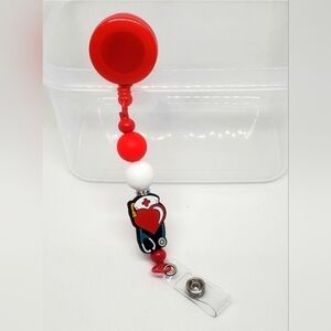 B2G1F Nurse Retractable Badge Reel, New